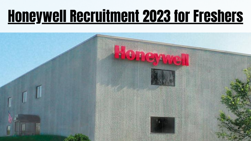 Honeywell Recruitment 2023 for Freshers