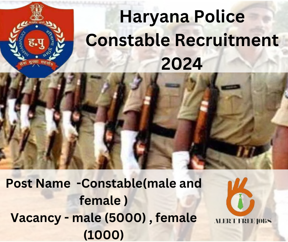 Haryana Police Constable Recruitment 2024